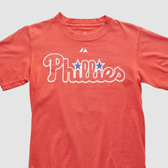 Red Philadelphia Phillies Majestic 2009 T-shirt