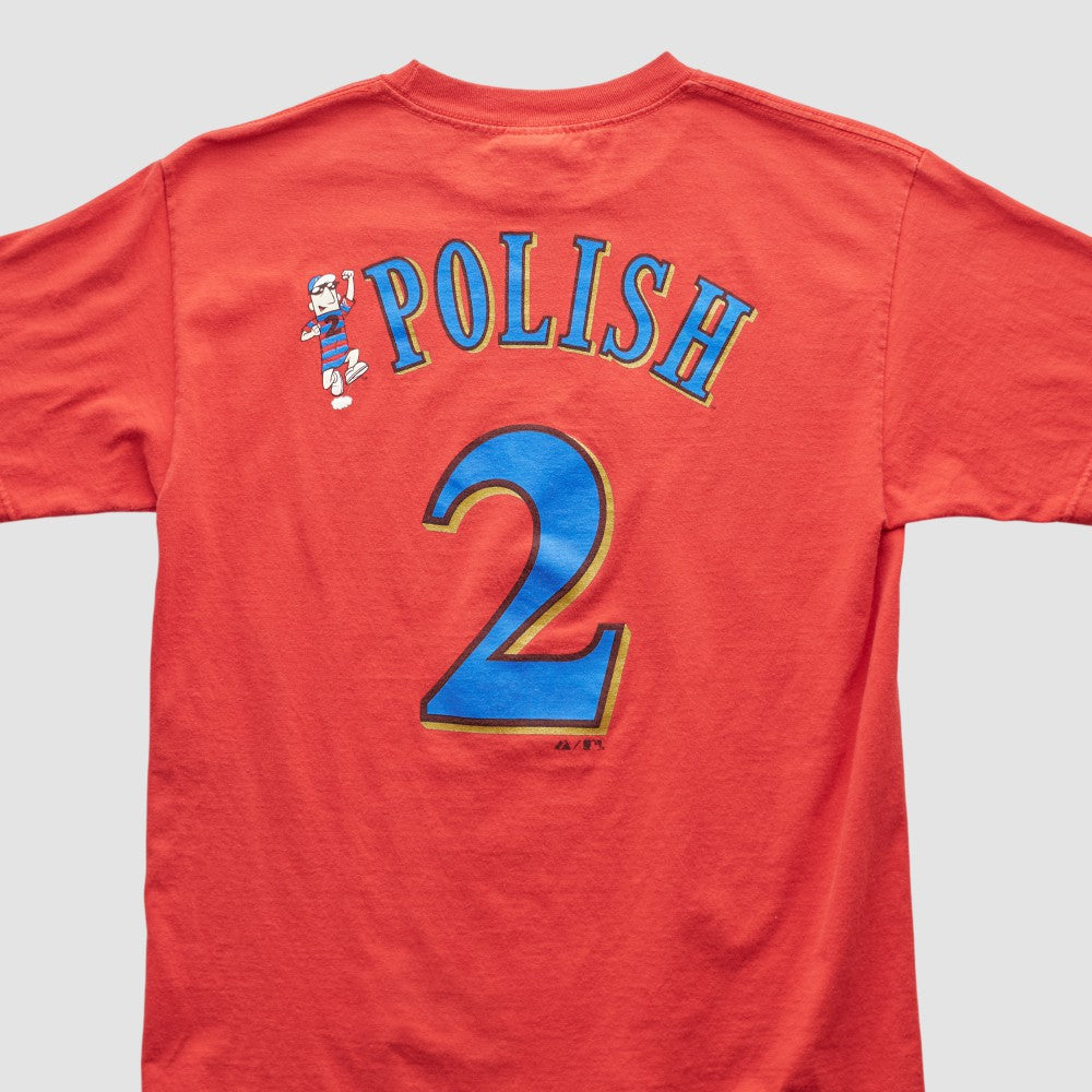 Red Milwaukee Brewers Majestic 2000s T-shirt