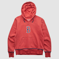 Red Boston Red Sox Nike 2000s Hooded Pullover Sweatshirt