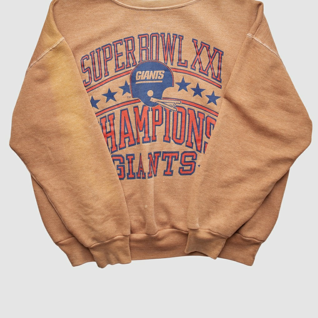 Signal 1987 Pullover Sweatshirt - New York Giants Pullover