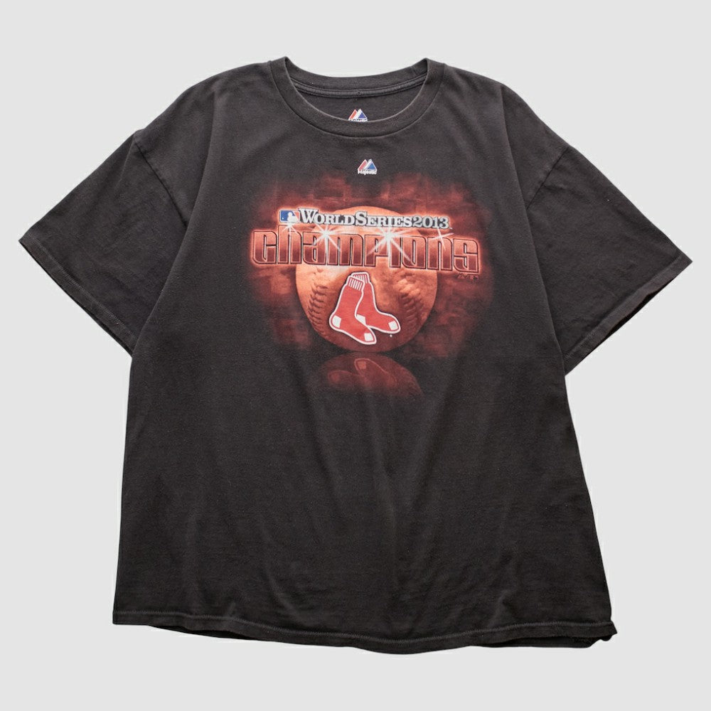Black Boston Red Sox Majestic 2013 T-shirt