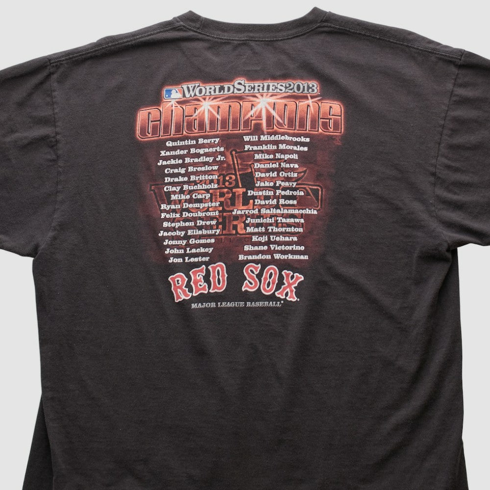 Black Boston Red Sox Majestic 2013 T-shirt