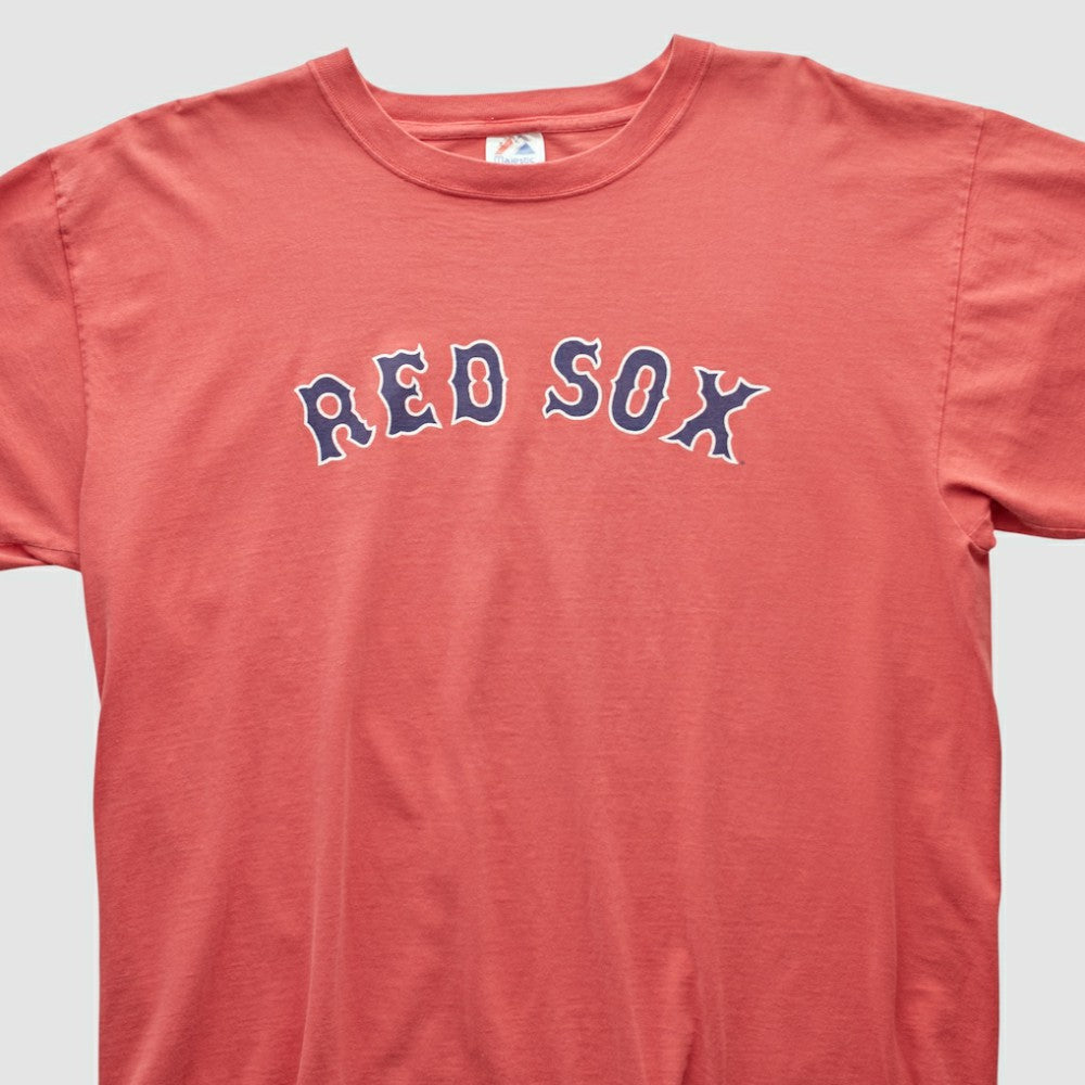 Red Boston Red Sox Majestic 2000s T-shirt