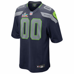 Super Bowl LX Patch Custom Game Jersey - Seattle Seahawks Jerseys