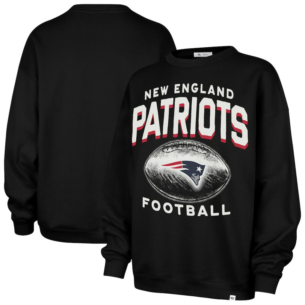 '47 Women's Arch Cloud Oversized Sweatshirt - New England Patriots Sweatshirts
