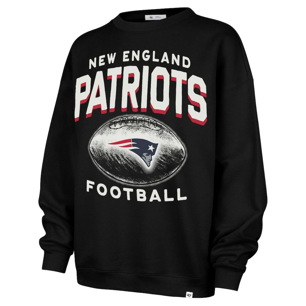 '47 Women's Arch Cloud Oversized Sweatshirt - New England Patriots Sweatshirts