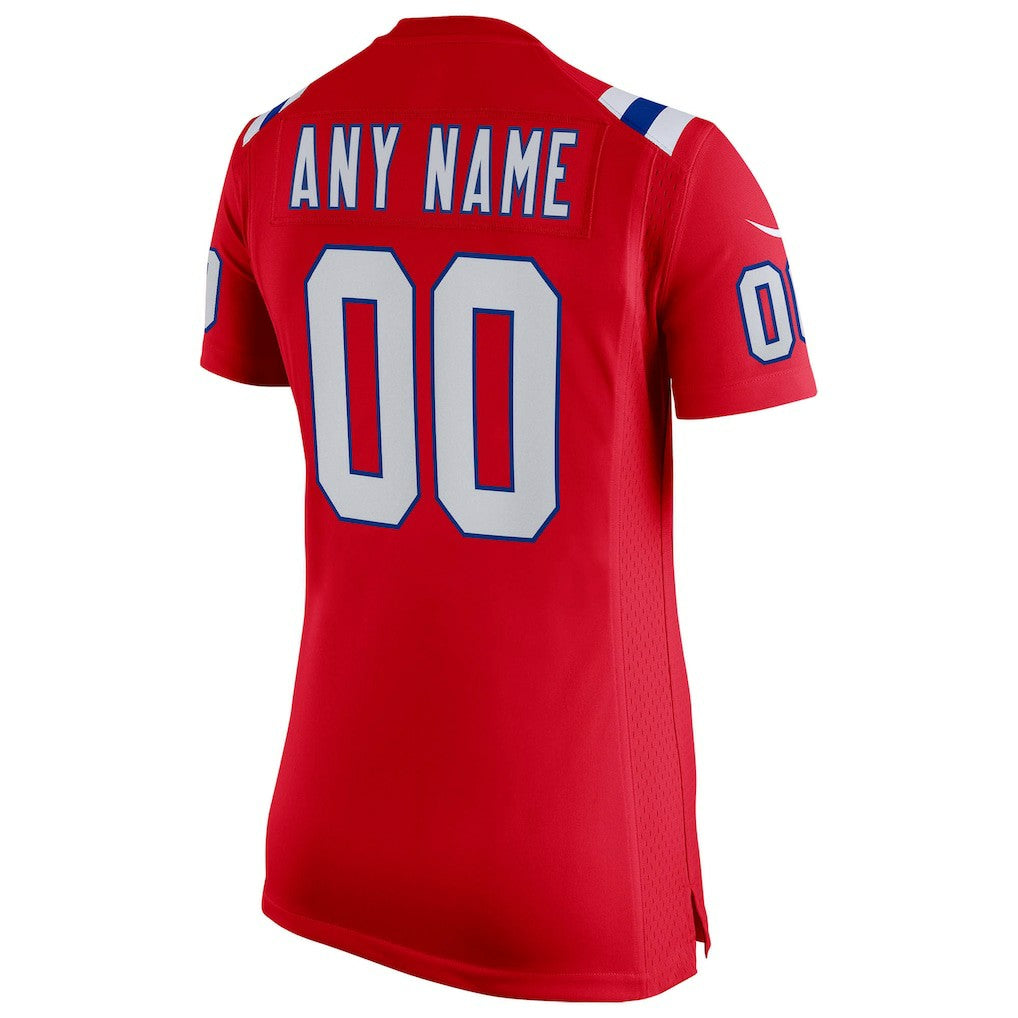 Women's Super Bowl LX Patch Custom Game Jersey - New England Patriots Jerseys