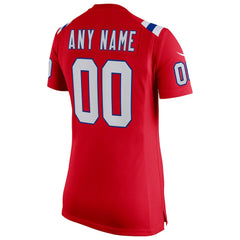 Women's Super Bowl LX Patch Custom Game Jersey - New England Patriots Jerseys