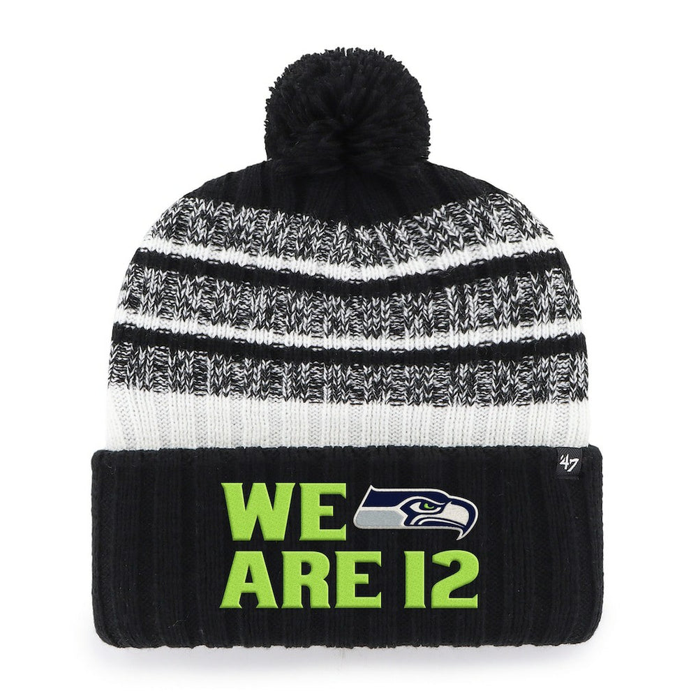 '47 Local Cuffed Knit Hat with Pom - Seattle Seahawks Hats