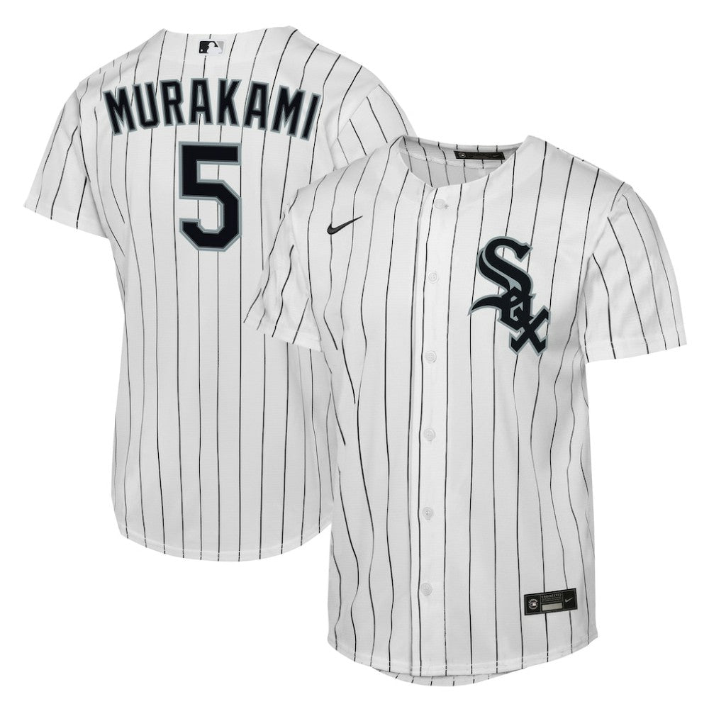 White Munetaka Murakami Chicago White Sox Nike Youth Home Replica Jersey