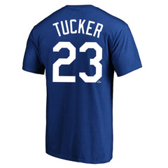Royal Kyle Tucker Los Angeles Dodgers Profile Big & Tall Player Name & Number T-Shirt