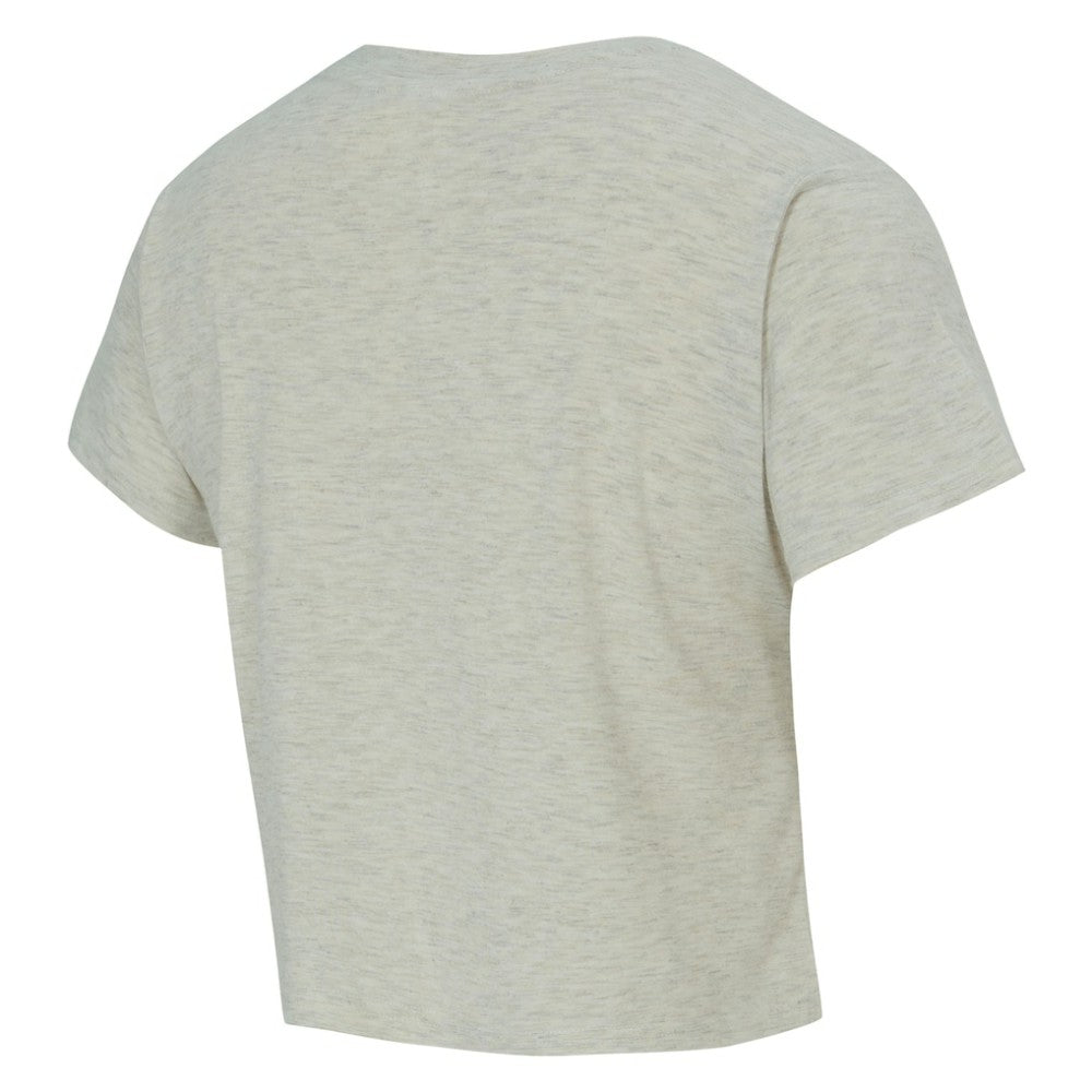 Cream Detroit Tigers Concepts Sport Women's Birch Cropped T-Shirt