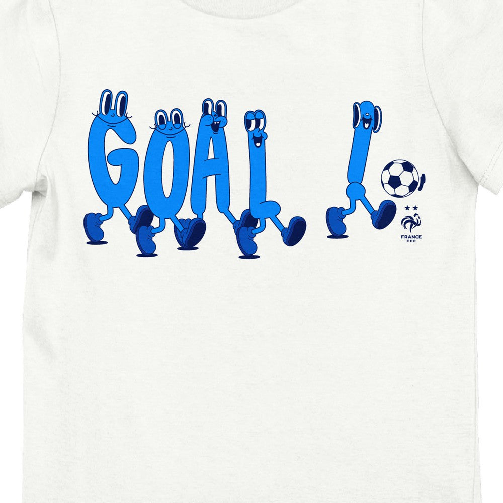 France National Team Youth Goal Letters Playing Soccer T-Shirt