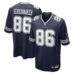 Luke Schoonmaker  Team Game Jersey - Dallas Cowboys Jerseys