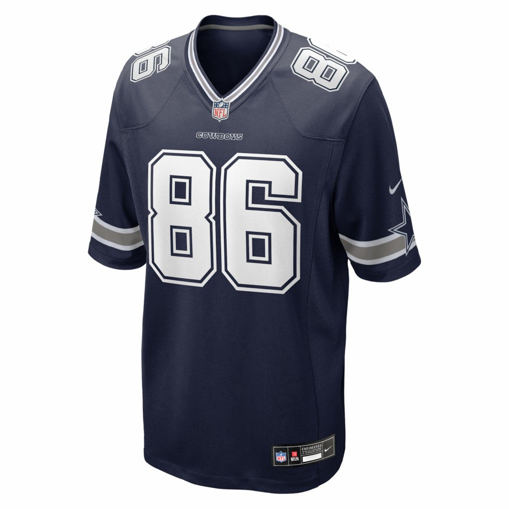 Luke Schoonmaker  Team Game Jersey - Dallas Cowboys Jerseys