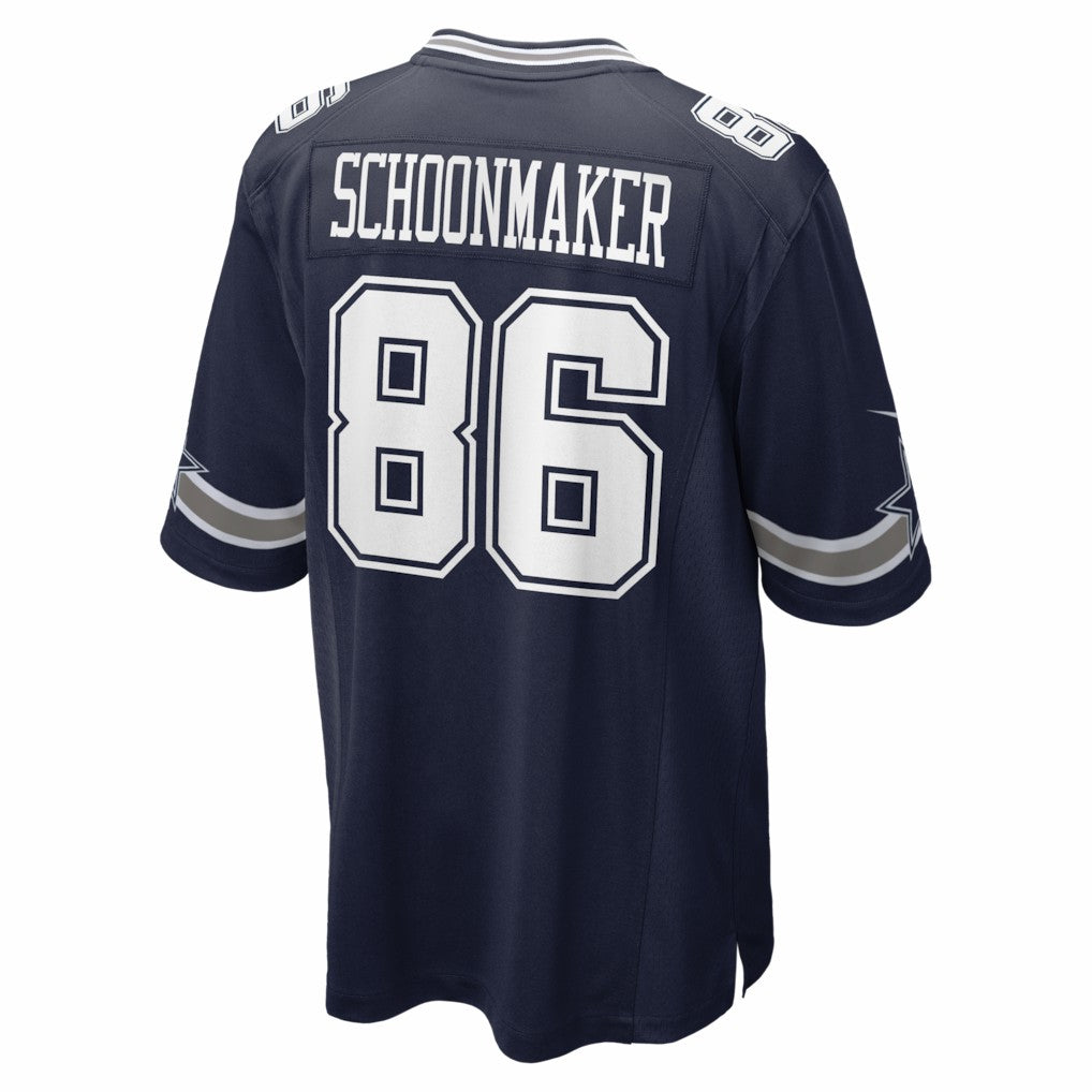 Luke Schoonmaker  Team Game Jersey - Dallas Cowboys Jerseys