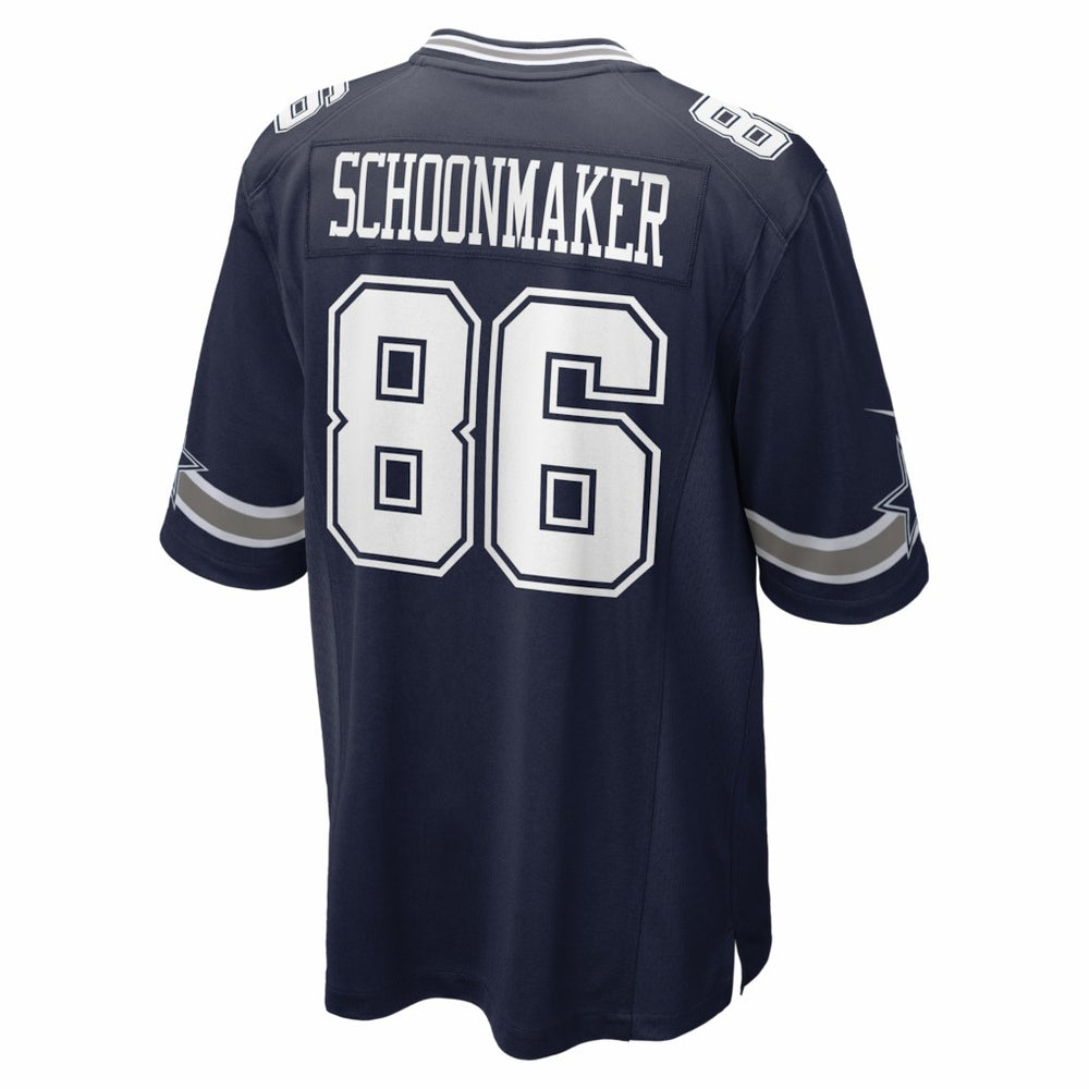 Luke Schoonmaker  Team Game Jersey - Dallas Cowboys Jerseys