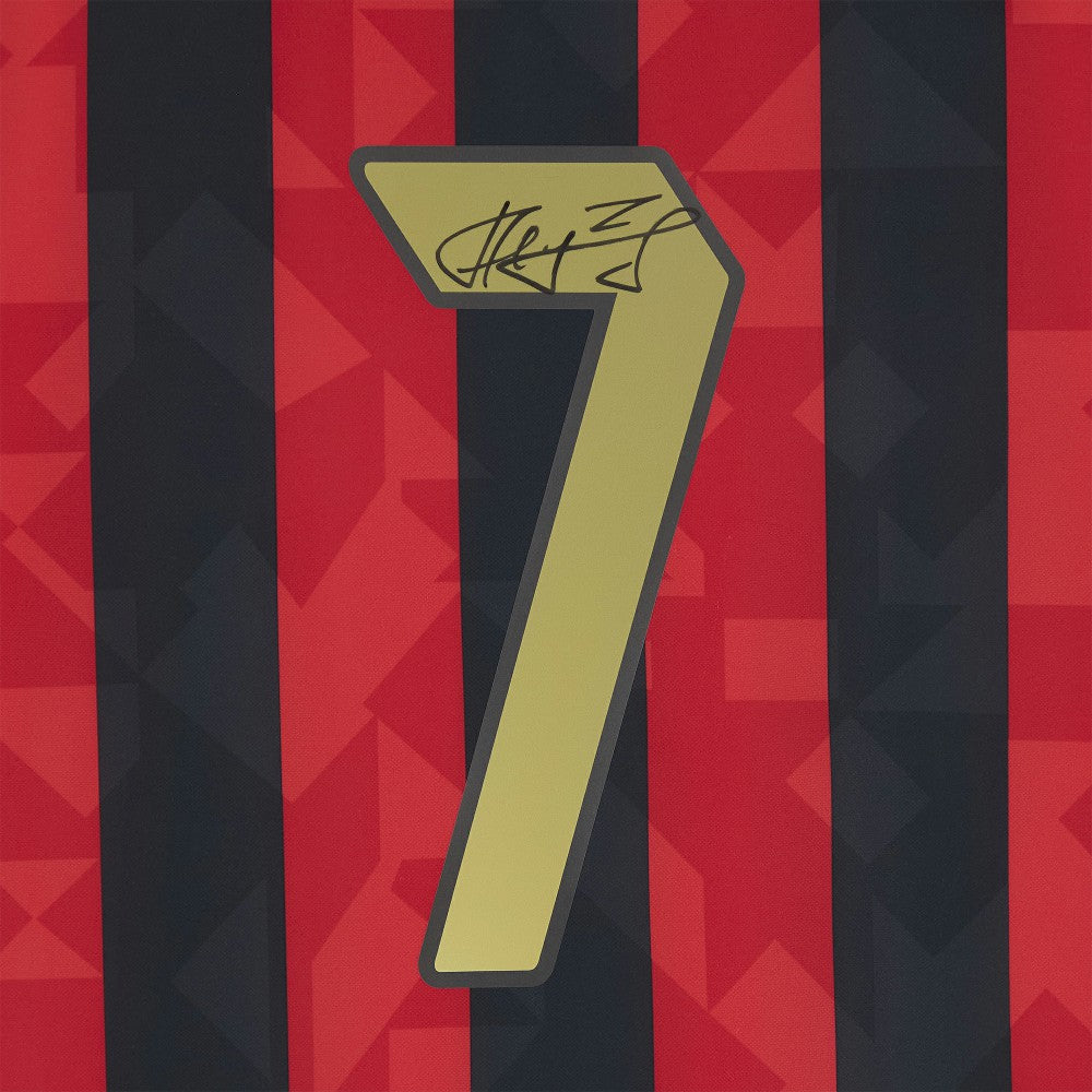Andriy Shevchenko AC Milan Autographed 1994 Red/Black Home Jersey