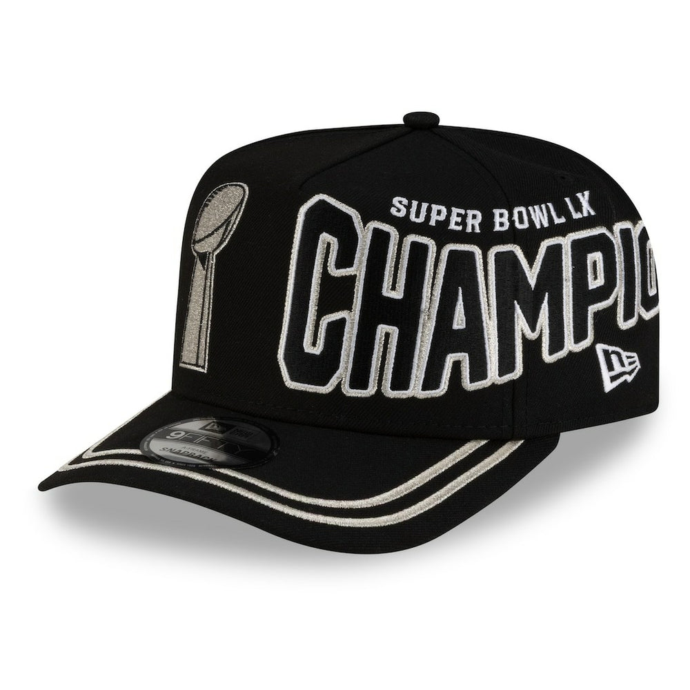 Super Bowl LX Champions Parade A-Frame 9FIFTY Snapback Hat - Seattle Seahawks Hats