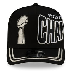 Super Bowl LX Champions Parade A-Frame 9FIFTY Snapback Hat - Seattle Seahawks Hats