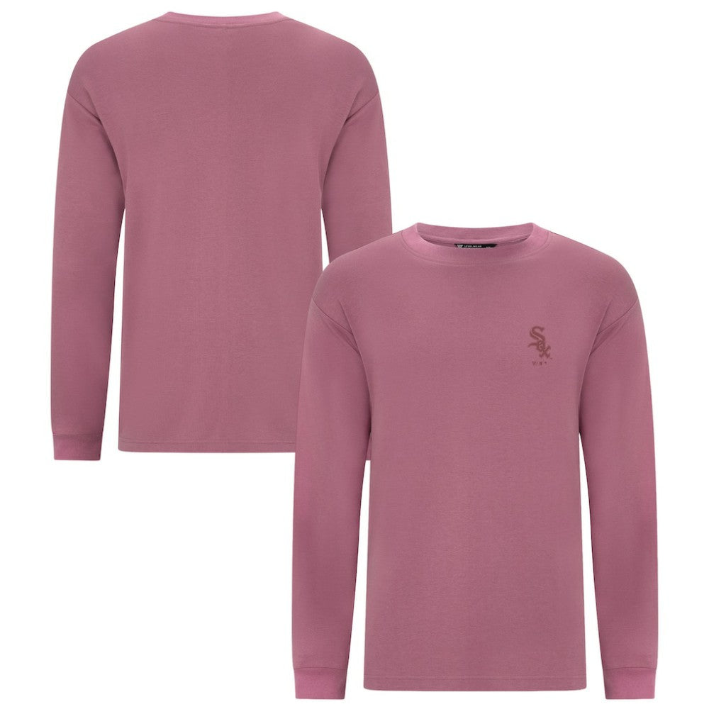 Pink Chicago White Sox Levelwear Bridal Rose Luxe Signature Long Sleeve T-Shirt
