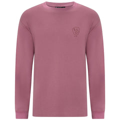 Pink Milwaukee Brewers Levelwear Bridal Rose Luxe Signature Long Sleeve T-Shirt