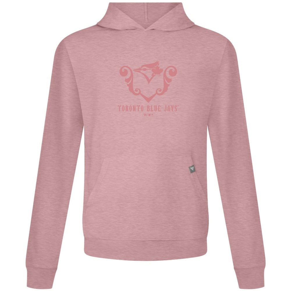 Pink Toronto Blue Jays Levelwear Bridal Rose Relay Pullover Hoodie