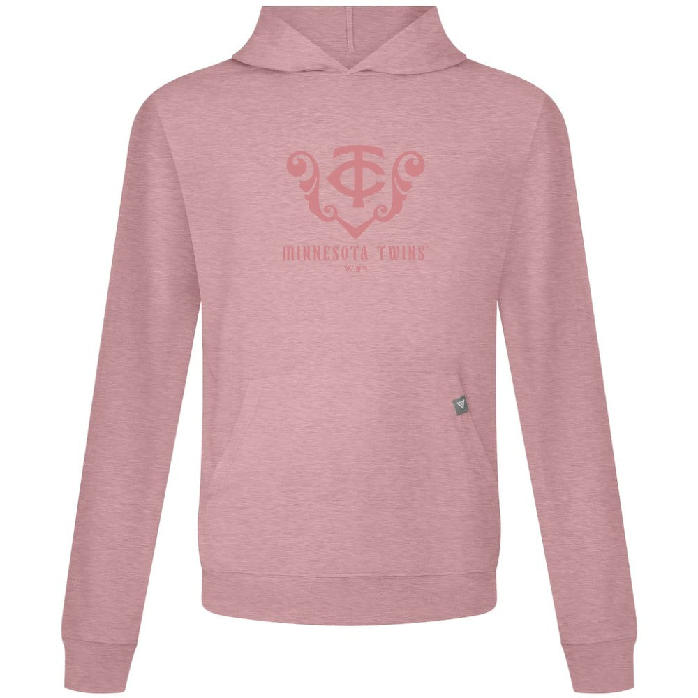 Pink Minnesota Twins Levelwear Bridal Rose Relay Pullover Hoodie