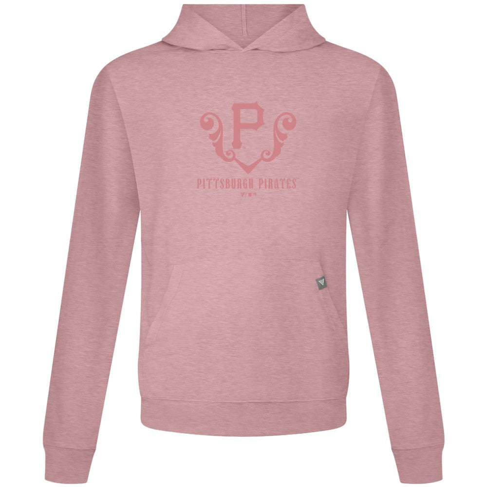 Pink Pittsburgh Pirates Levelwear Bridal Rose Relay Pullover Hoodie