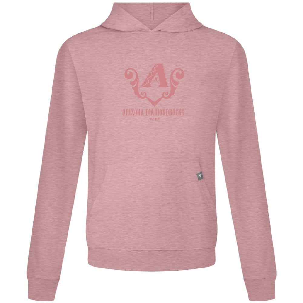 Pink Arizona Diamondbacks Levelwear Bridal Rose Relay Pullover Hoodie