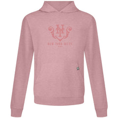 Pink New York Mets Levelwear Bridal Rose Relay Pullover Hoodie