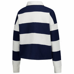 '47 Women's Clubhouse Hall Raven Rugby Long Sleeve T-Shirt - New England Patriots T-shirts