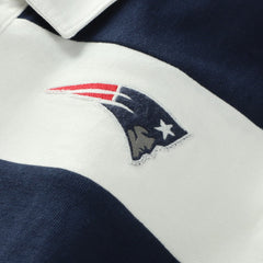 '47 Women's Clubhouse Hall Raven Rugby Long Sleeve T-Shirt - New England Patriots T-shirts