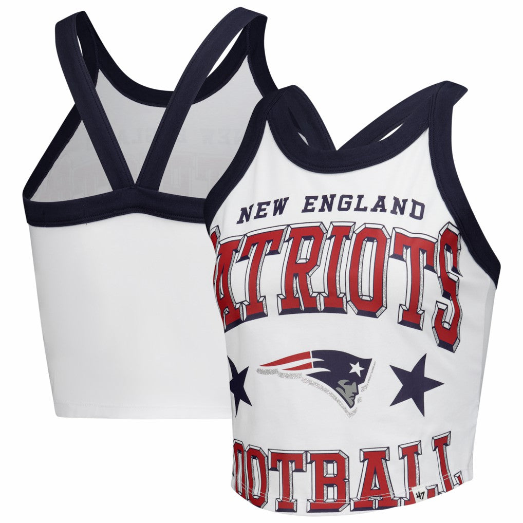 '47 Women's Energize Sporty Tank Top - New England Patriots Tops