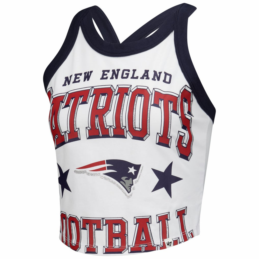 '47 Women's Energize Sporty Tank Top - New England Patriots Tops