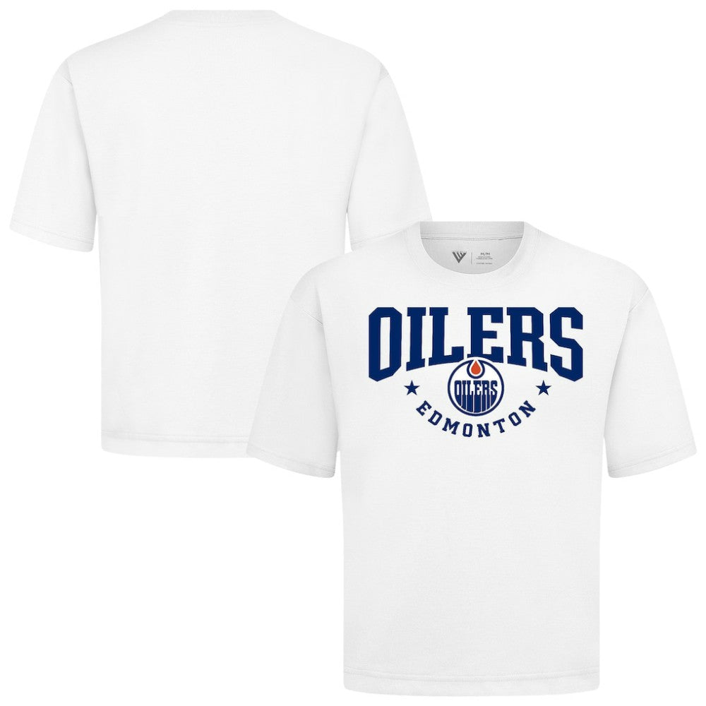 NHL Edmonton Oilers Levelwear Luxe Signature Knit T-Shirt