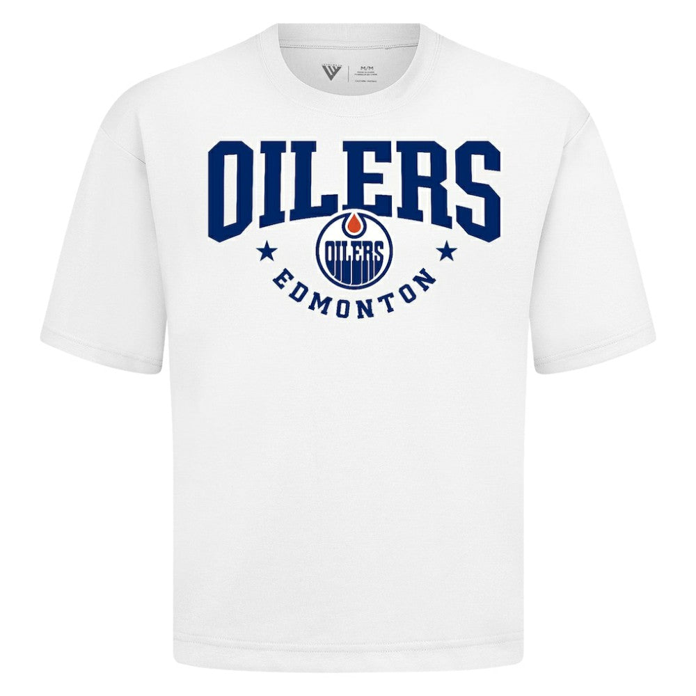 NHL Edmonton Oilers Levelwear Luxe Signature Knit T-Shirt
