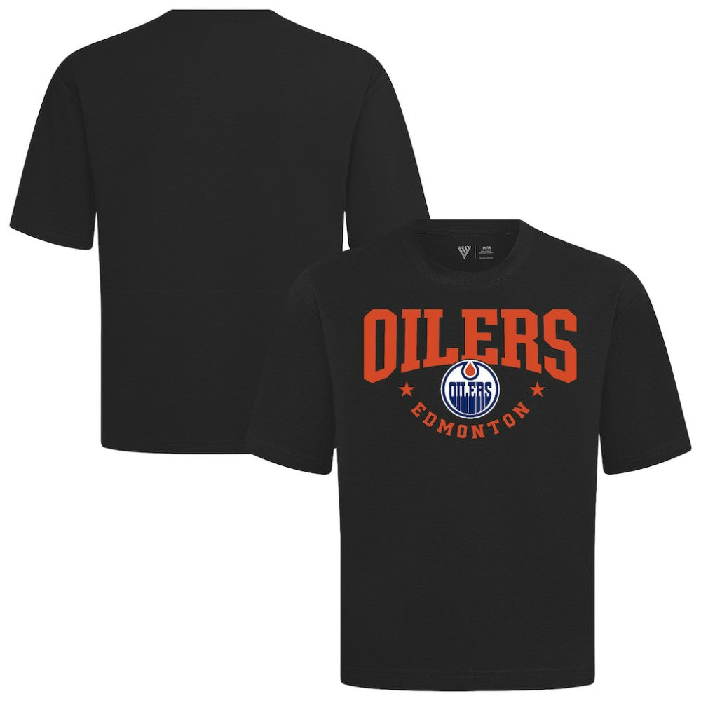 NHL Edmonton Oilers Levelwear Luxe Signature Knit T-Shirt