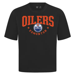 NHL Edmonton Oilers Levelwear Luxe Signature Knit T-Shirt