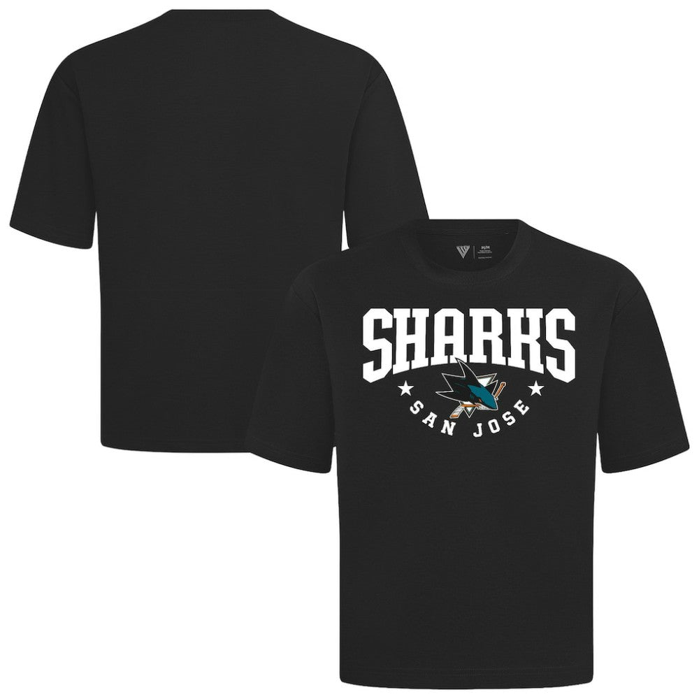 NHL San Jose Sharks Levelwear Luxe Signature Knit T-Shirt