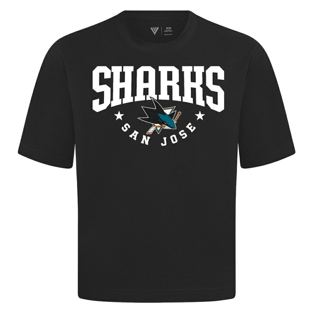 NHL San Jose Sharks Levelwear Luxe Signature Knit T-Shirt