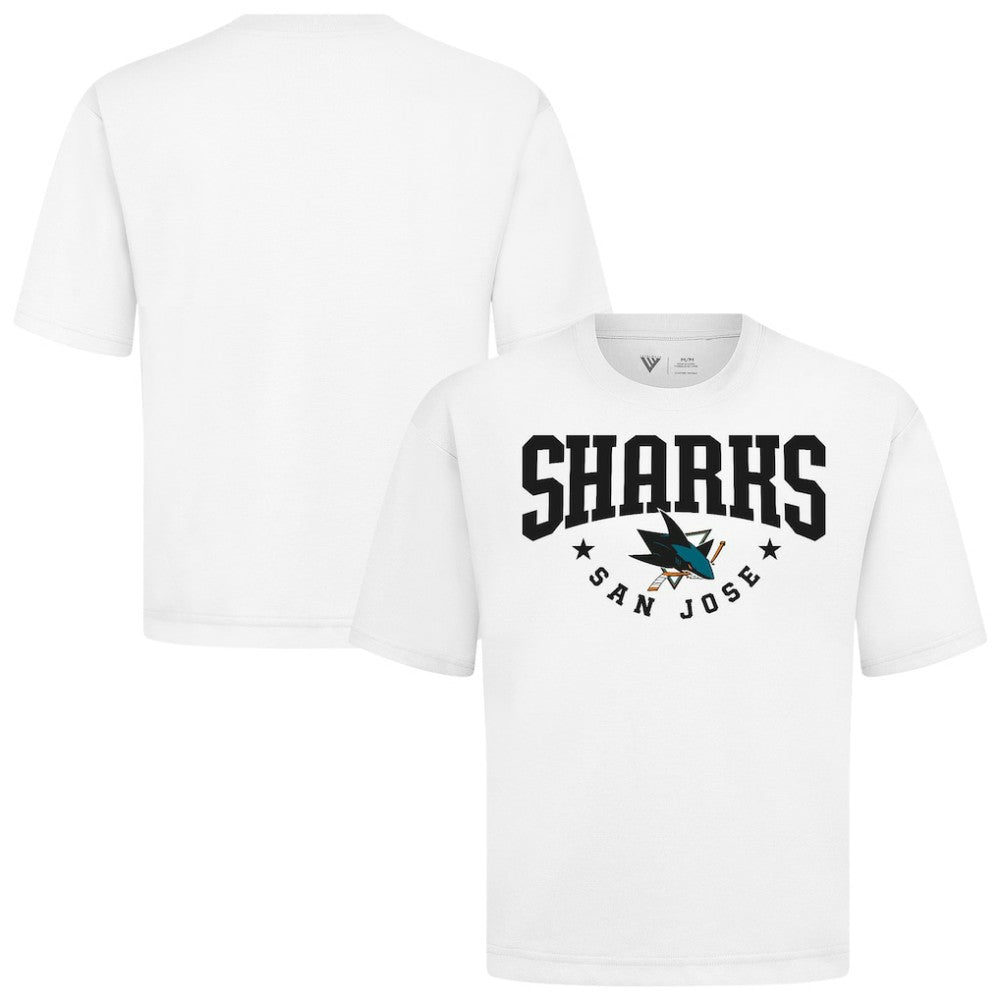 NHL San Jose Sharks Levelwear Luxe Signature Knit T-Shirt