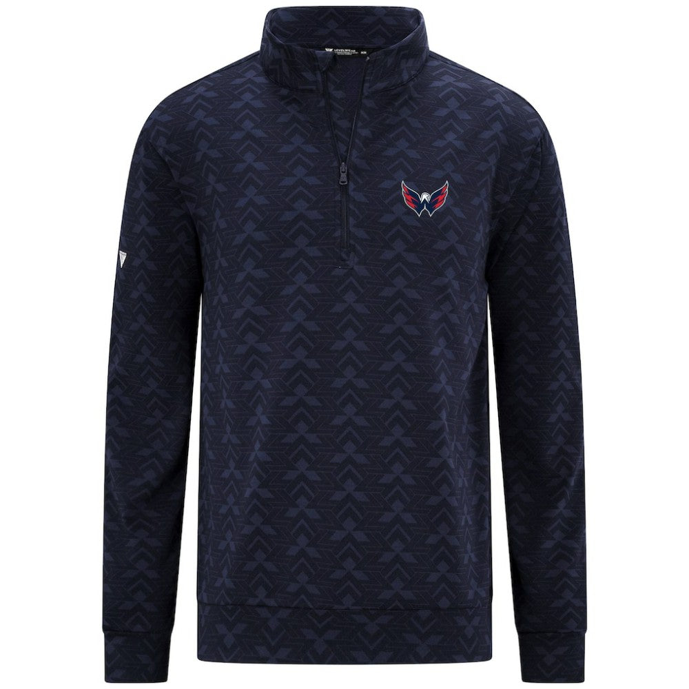 NHL Washington Capitals Levelwear Chameleon Quarter-Zip Sweatshirt