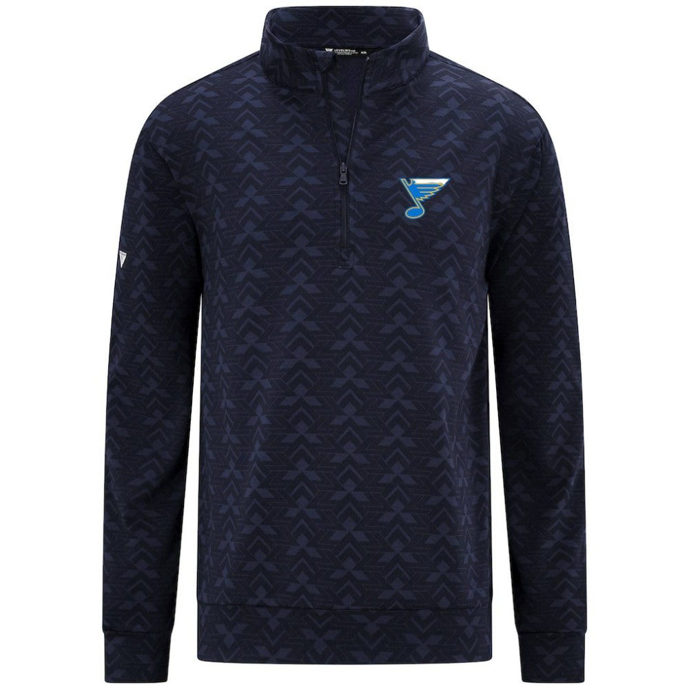 NHL St. Louis Blues Levelwear Chameleon Quarter-Zip Sweatshirt