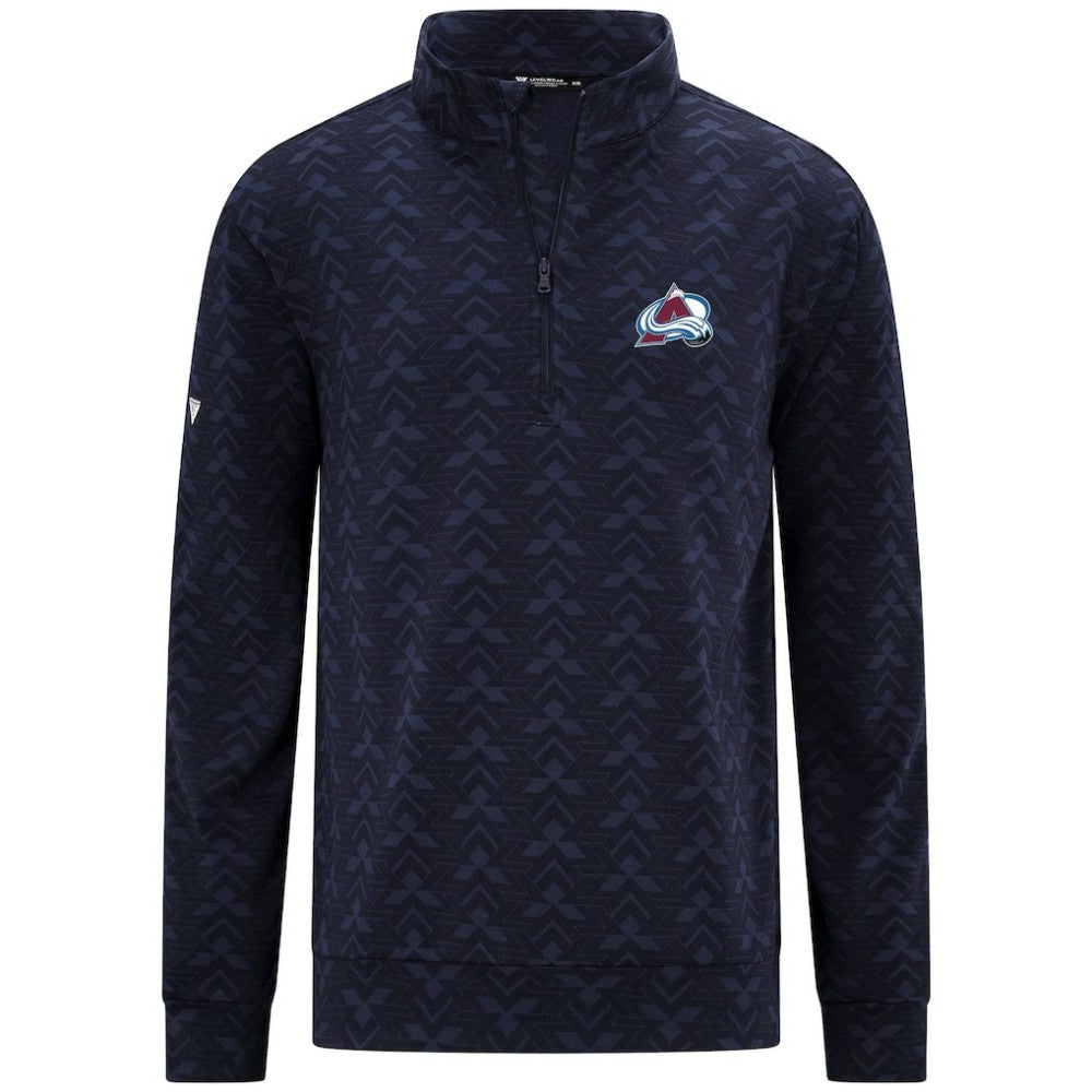 NHL Colorado Avalanche Levelwear Chameleon Quarter-Zip Sweatshirt