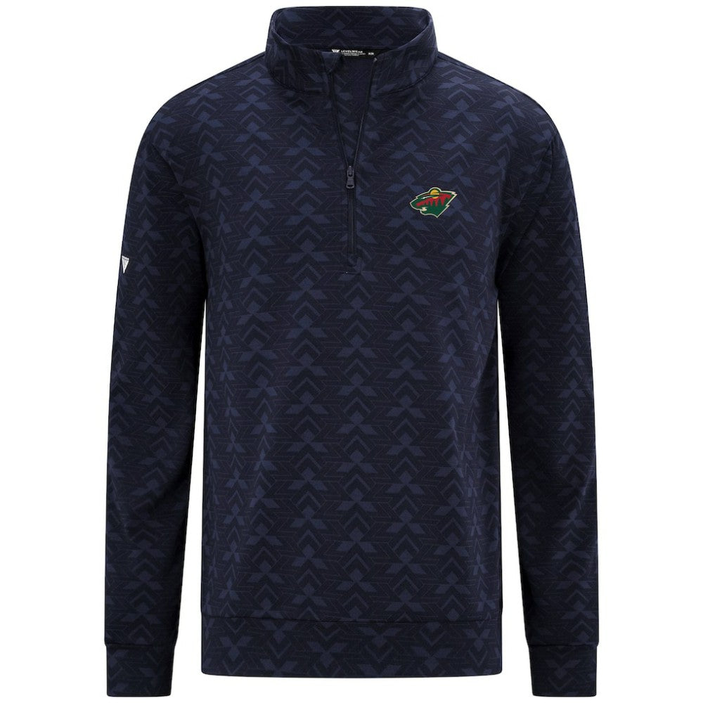 NHL Minnesota Wild Levelwear Chameleon Quarter-Zip Sweatshirt