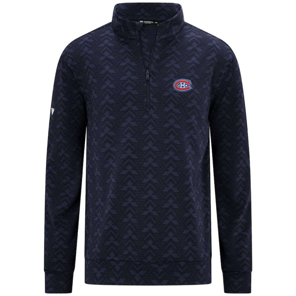 NHL Montreal Canadiens Levelwear Chameleon Quarter-Zip Sweatshirt