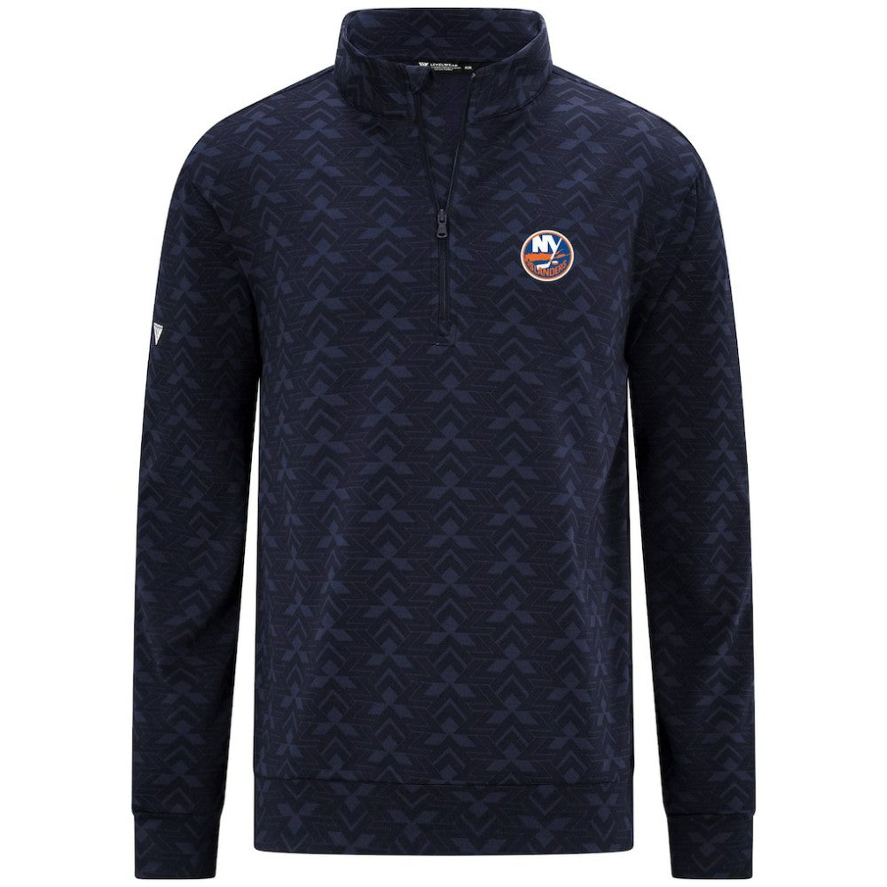 NHL New York Islanders Levelwear Chameleon Quarter-Zip Sweatshirt