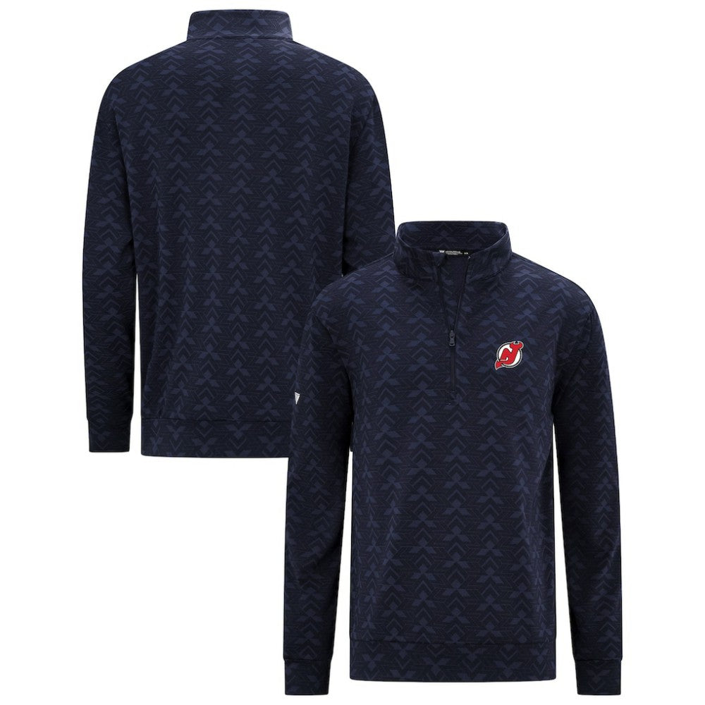 NHL New Jersey Devils Levelwear Chameleon Quarter-Zip Sweatshirt