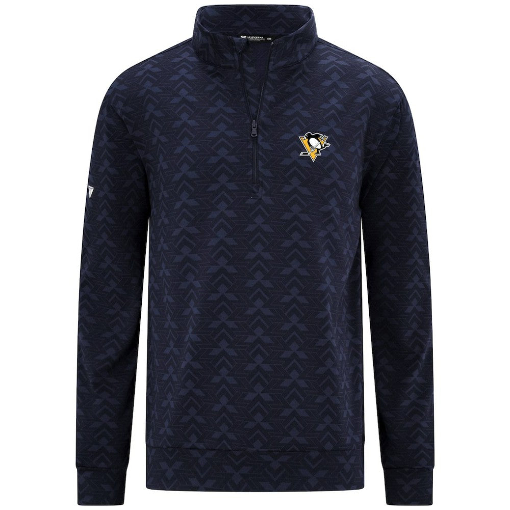 NHL Pittsburgh Penguins Levelwear Chameleon Quarter-Zip Sweatshirt